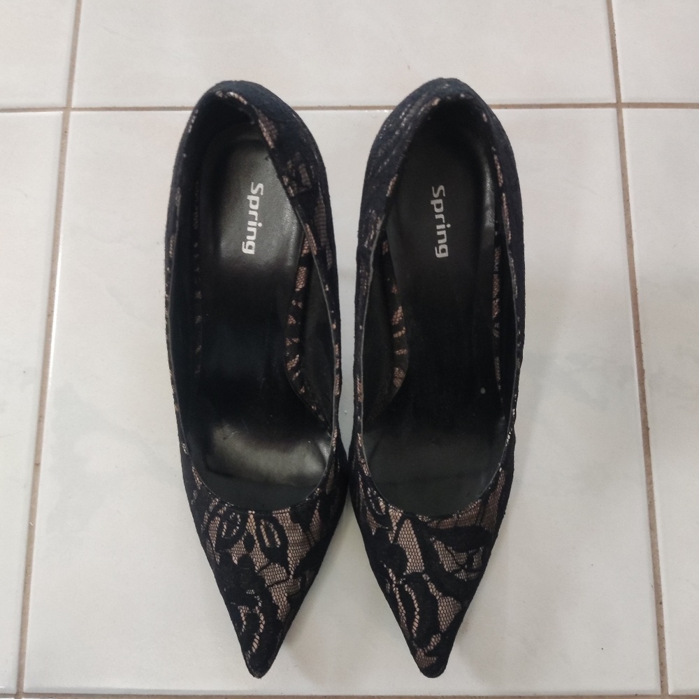 Black Pointy Heels
